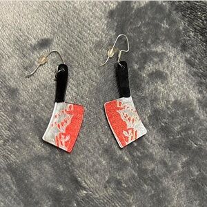 Butcher Knife Earrings